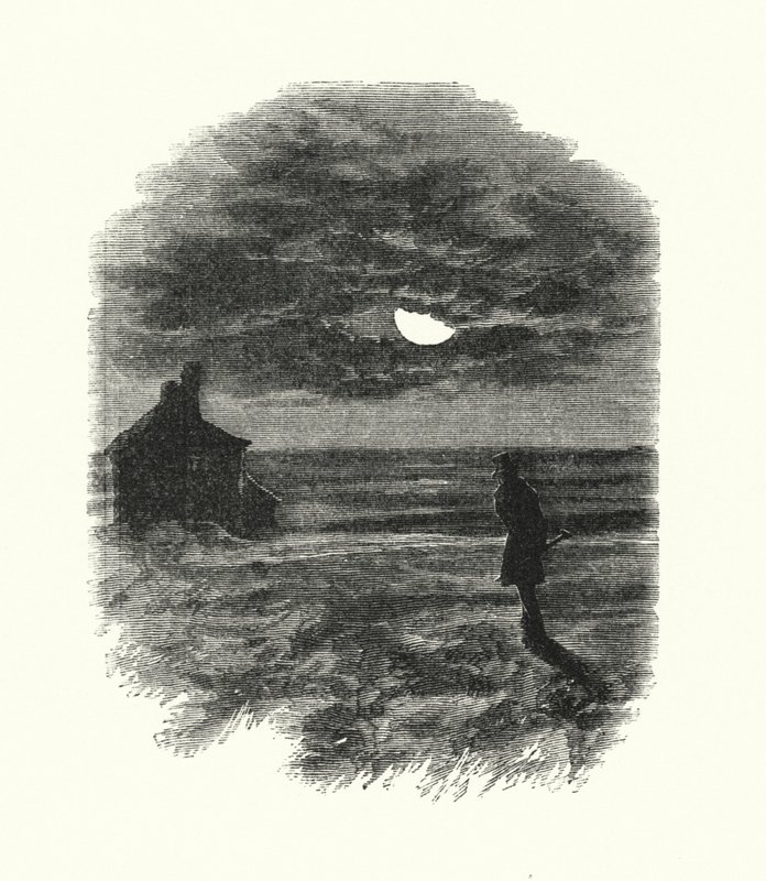 Illustrazione per Grandi Speranze di Charles Dickens da Francis Arthur Fraser
