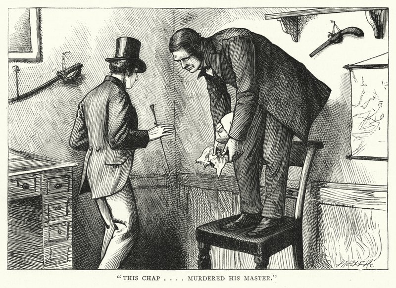 Illustrazione per Grandi Speranze di Charles Dickens da Francis Arthur Fraser