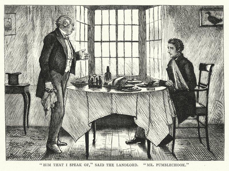 Illustrazione per Grandi Speranze di Charles Dickens (incisione) da Francis Arthur Fraser