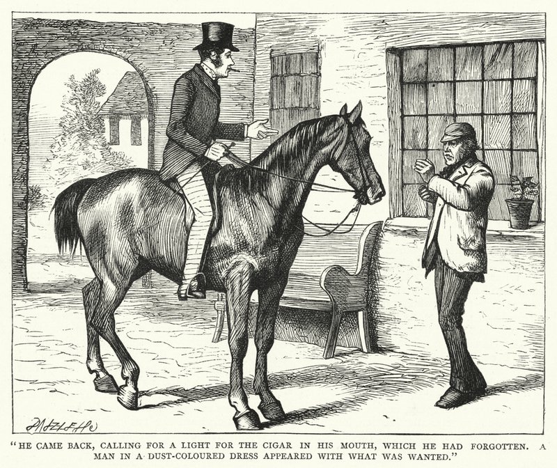 Illustrazione per Grandi Speranze di Charles Dickens (incisione) da Francis Arthur Fraser