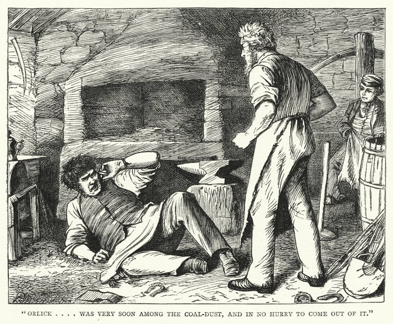 Illustrazione per Grandi Speranze di Charles Dickens (incisione) da Francis Arthur Fraser