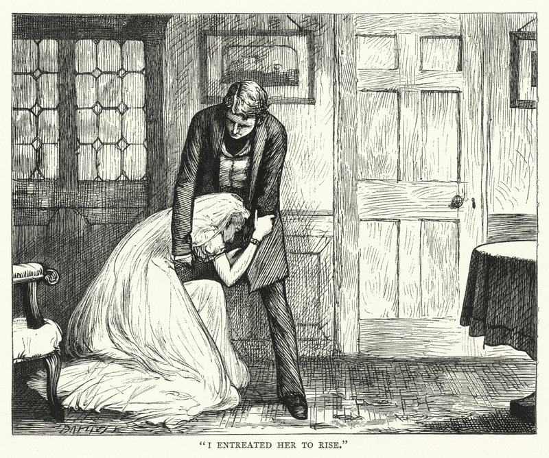 Illustrazione per Grandi Speranze di Charles Dickens da Francis Arthur Fraser