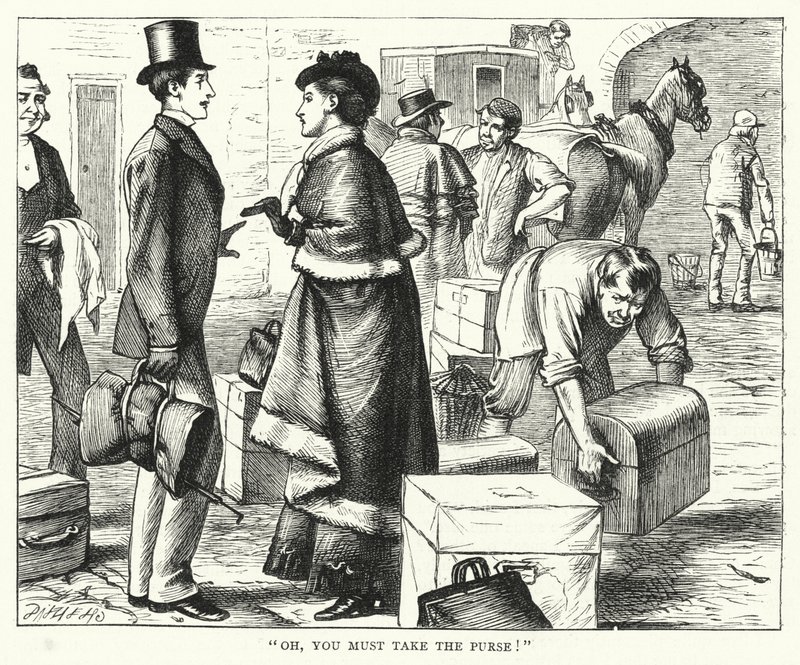 Illustrazione per Grandi Speranze di Charles Dickens da Francis Arthur Fraser