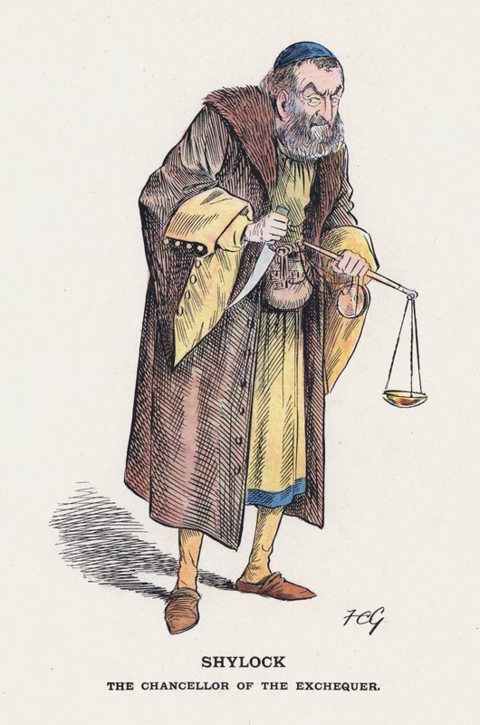 Shylock, Il Cancelliere dello Scacchiere da Francis Carruthers Gould