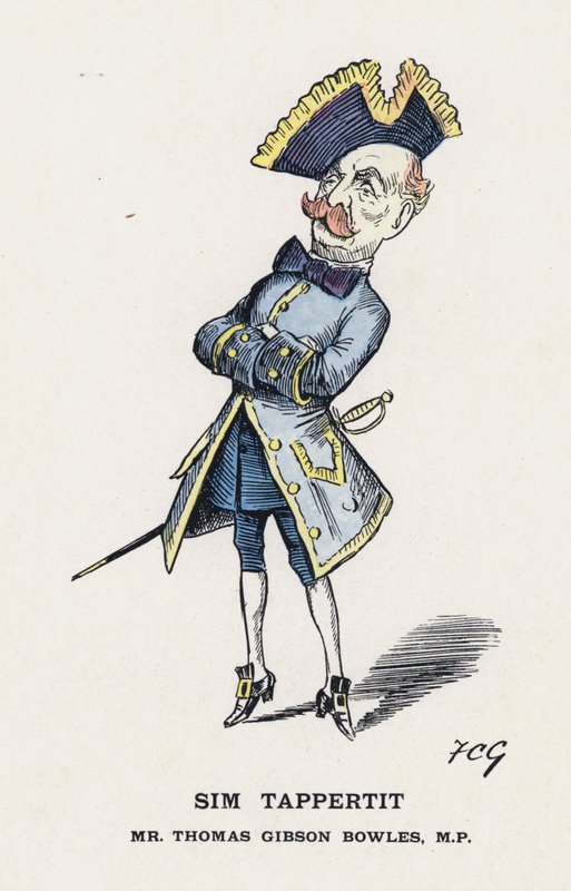 Sim Tappertit, Mr Thomas Gibson Bowles da Francis Carruthers Gould