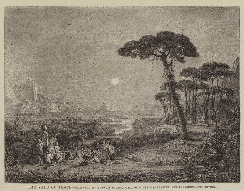 La valle di Tempe da Francis Danby