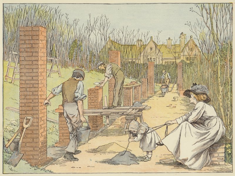 Costruttore (litografia a colori) da Francis Donkin Bedford