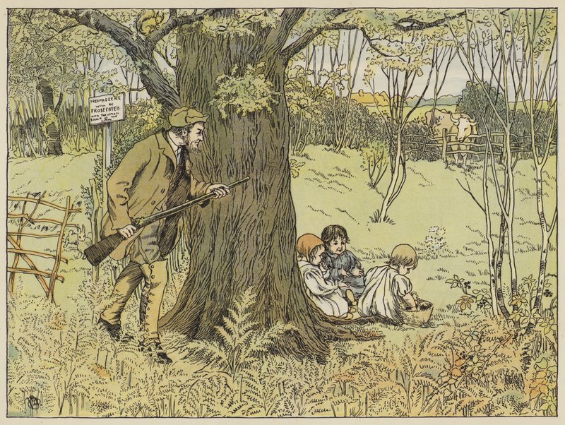 Game-Keeper (litografia a colori) da Francis Donkin Bedford