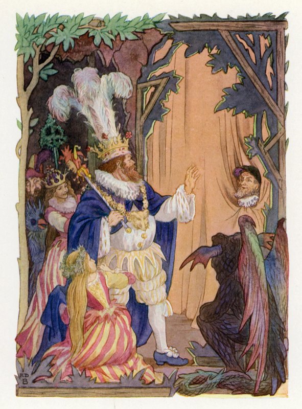 Merrie England: Il signore del malgoverno (litografia a colori) da Francis Donkin Bedford