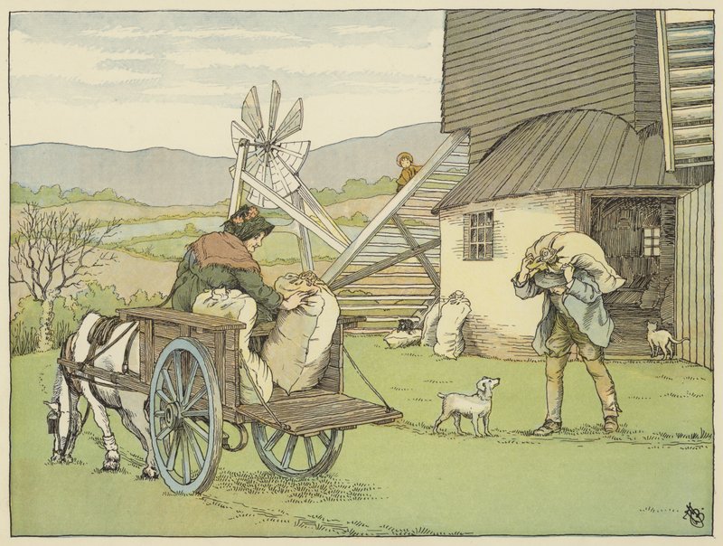 Miller (litografia a colori) da Francis Donkin Bedford