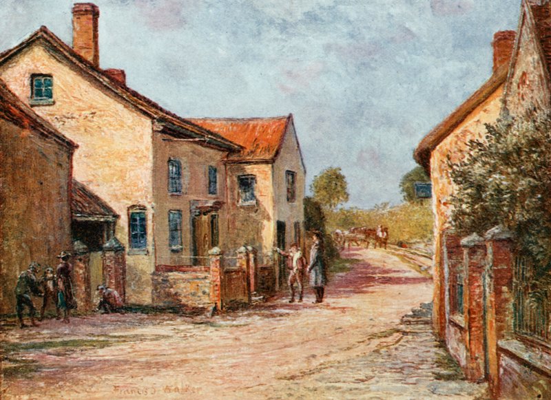 Il cottage di Coleridge, Nether Stowey da Francis S. Walker