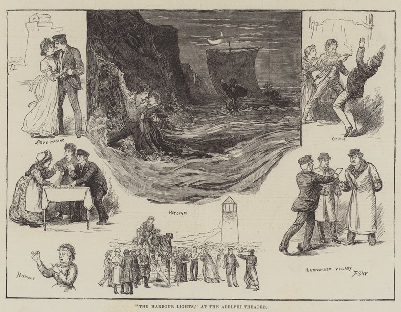 Le luci del porto, al Teatro Adelphi da Francis S. Walker