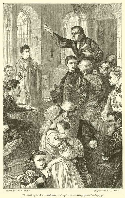Mi alzai alla porta del presbiterio e parlai alla congregazione da Francis Wilfred Lawson