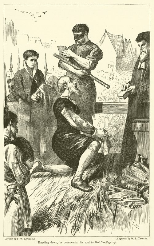 Inginocchiandosi, raccomandò la sua anima a Dio da Francis Wilfred Lawson