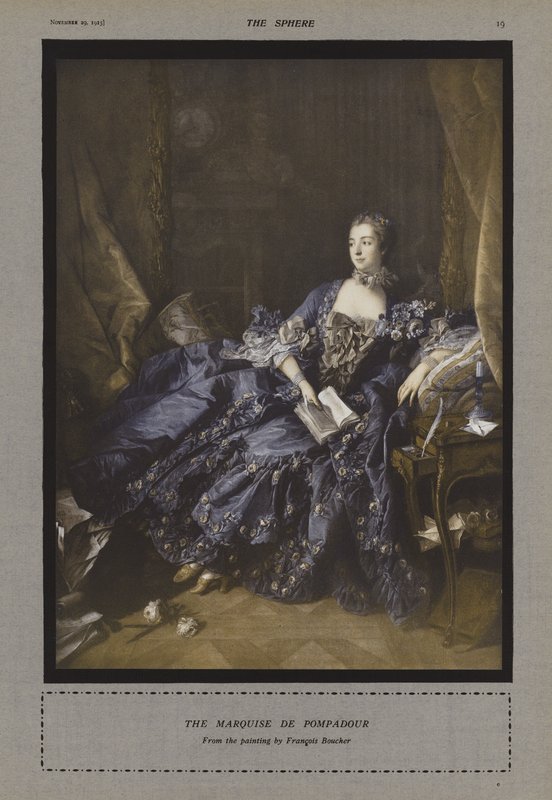 La marchesa di Pompadour da François Boucher