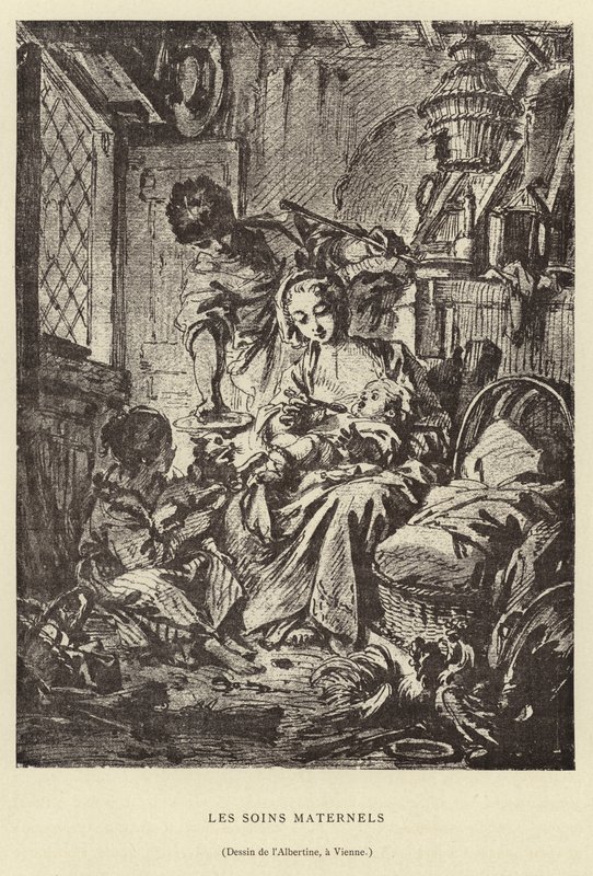 Le cure materne da Francois (after) Boucher