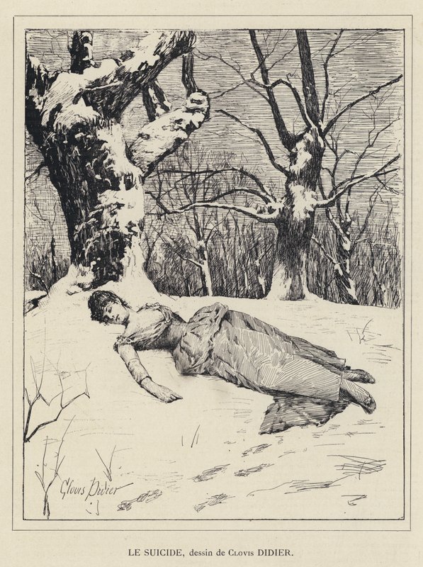 Suicidio da Francois Auguste Didier Clovis