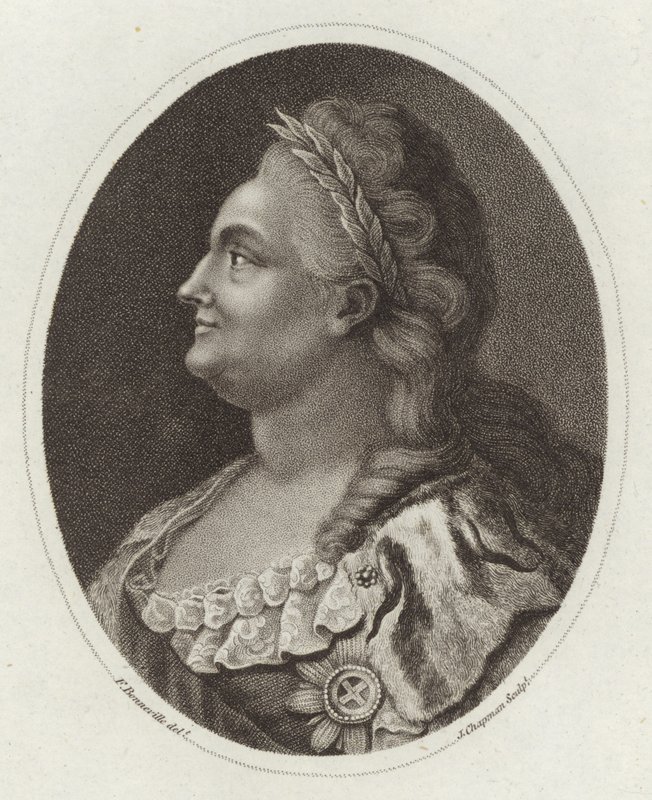 Caterina la Grande da Francois Bonneville