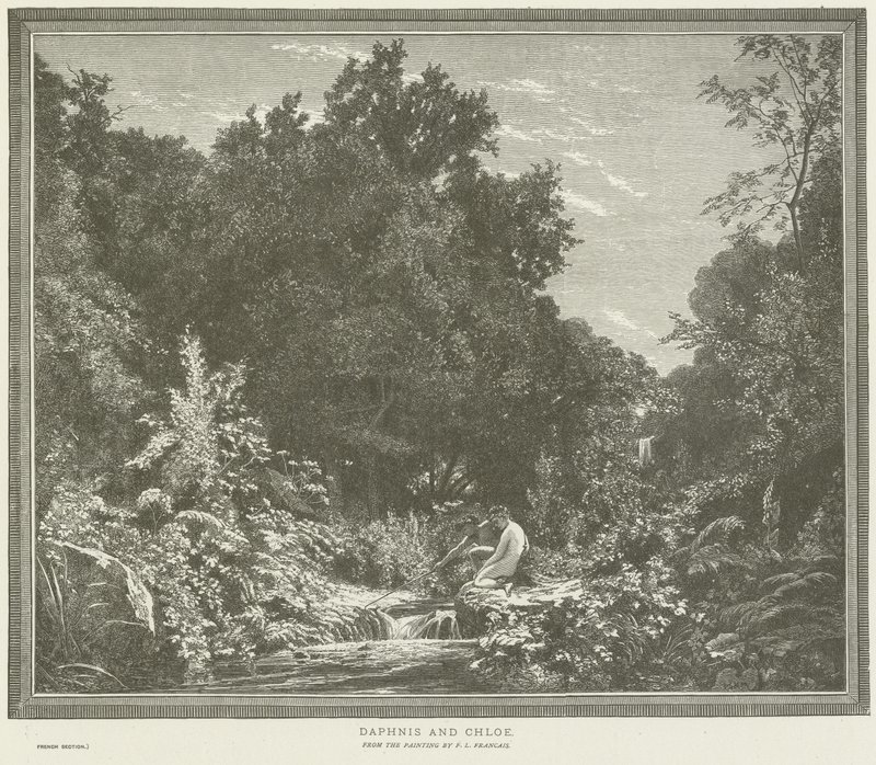 Dafni e Cloe da Francois Louis Francais