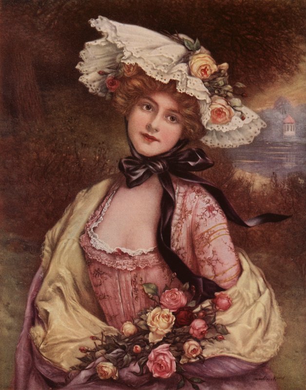 Le sue labbra con tutto il colore delle rose da Francois Martin Kavel