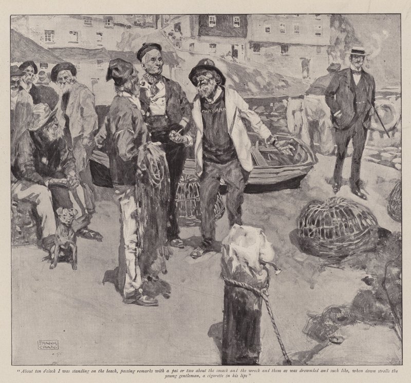 Illustrazione per il disegno di legge Peace-at-any-Price, di Grant Allen da Frank Craig