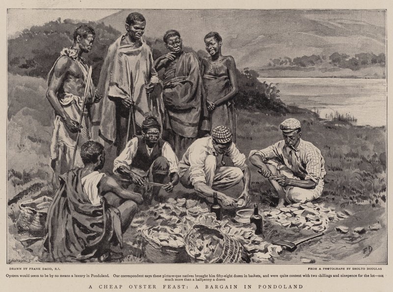 Una festa di ostriche economica, un affare a Pondoland da Frank Dadd