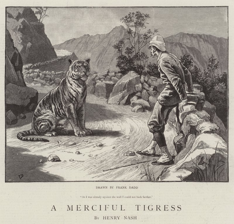 Una tigre misericordiosa da Frank Dadd