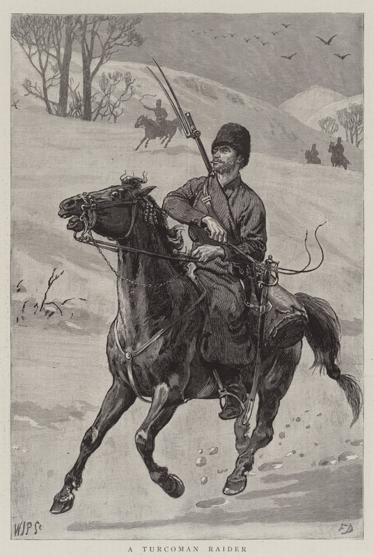 Un predone turcomanno da Frank Dadd