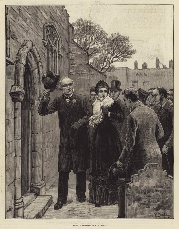 Vita pubblica e carattere di Mr Gladstone da Frank Dadd