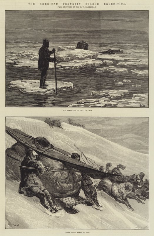 La spedizione americana di ricerca di Franklin da Frank Dadd