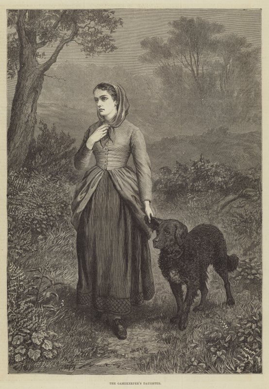 La figlia del guardiacaccia da Frank Dadd