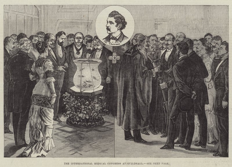 Il Congresso Medico Internazionale alla Guildhall da Frank Dadd
