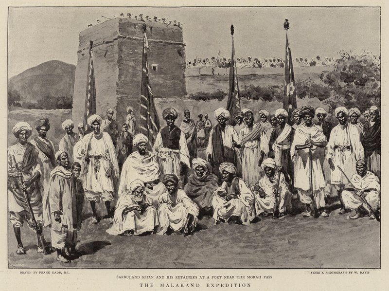 La spedizione di Malakand da Frank Dadd