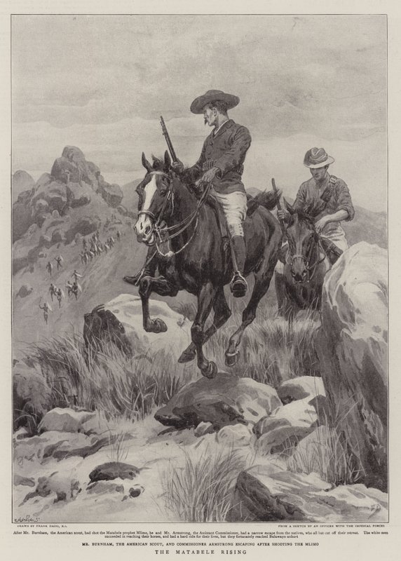 La rivolta dei Matabele da Frank Dadd