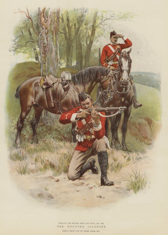 La Fanteria Montata da Frank Dadd