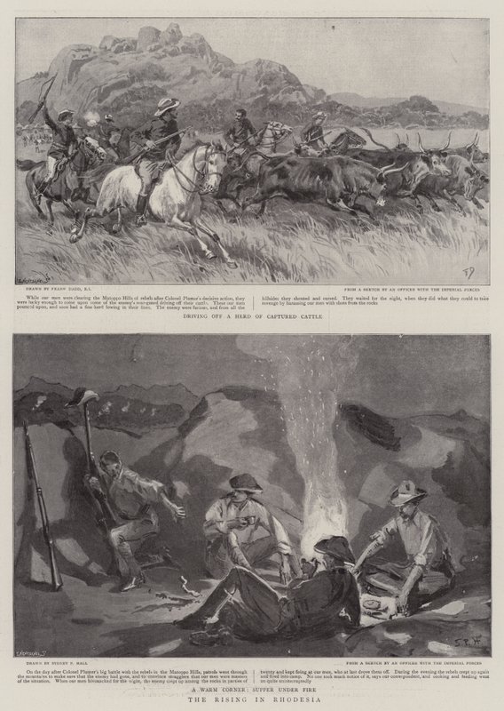 La rivolta in Rhodesia da Frank Dadd