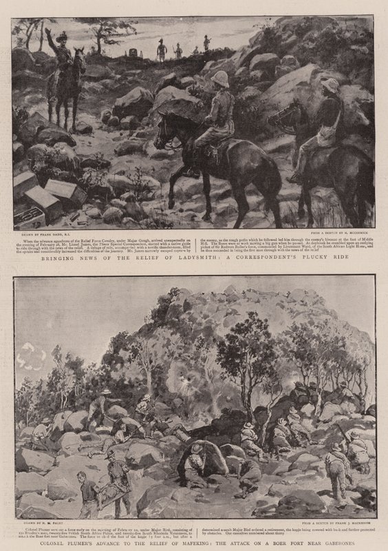 La guerra in Sudafrica da Frank Dadd