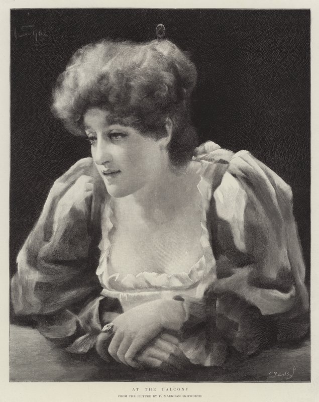 Al balcone da Frank Markham Skipworth