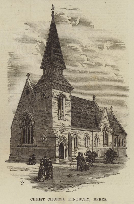 Chiesa di Cristo, Kintbury, Berks da Frank Watkins
