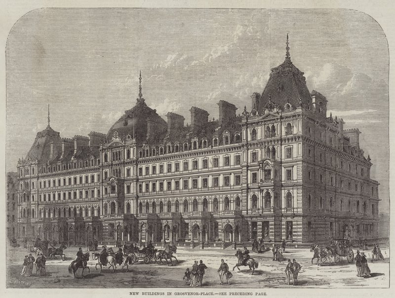 Nuovi edifici in Grosvenor-Place da Frank Watkins