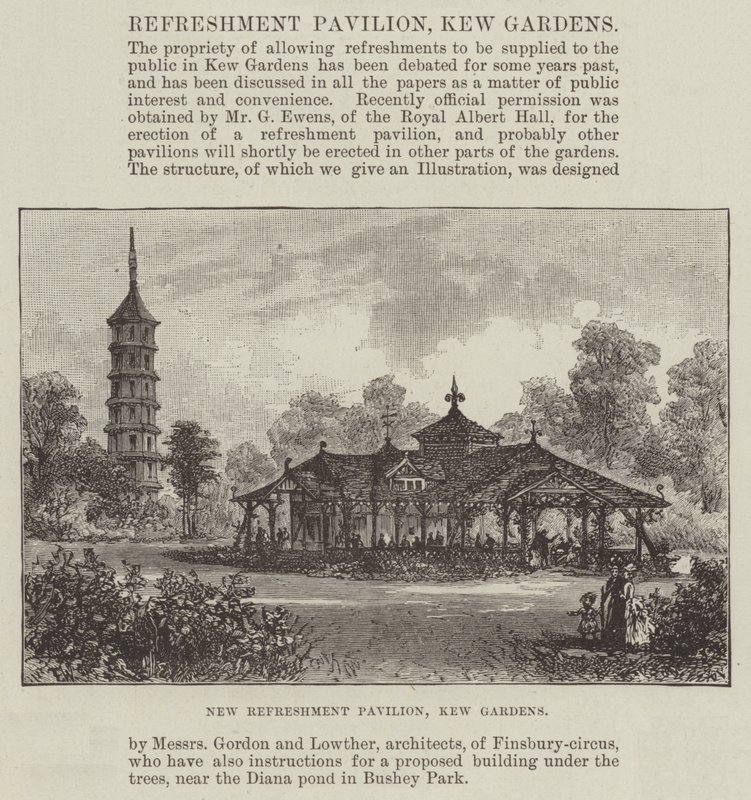 Nuovo Padiglione di Ristoro, Kew Gardens da Frank Watkins