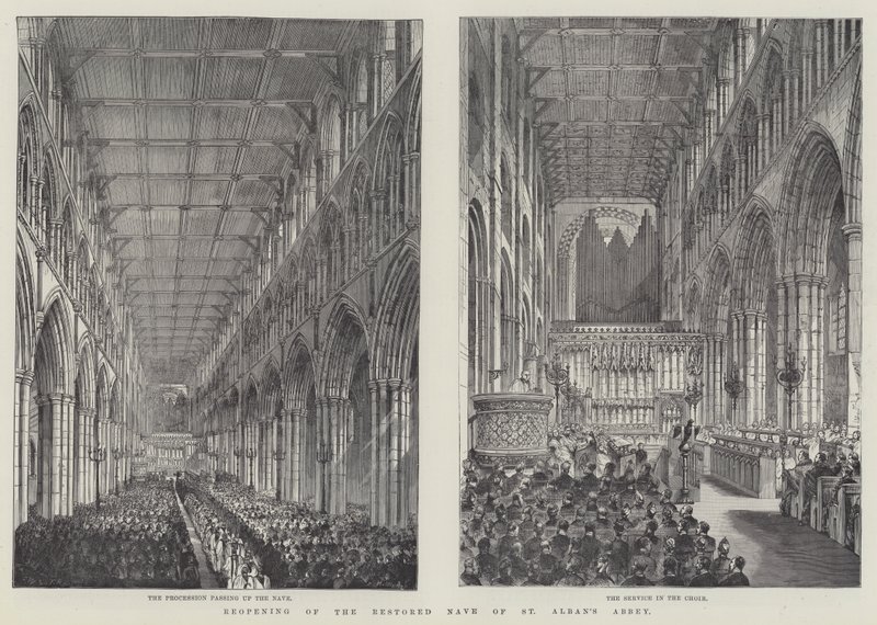 Riapertura della navata restaurata dell