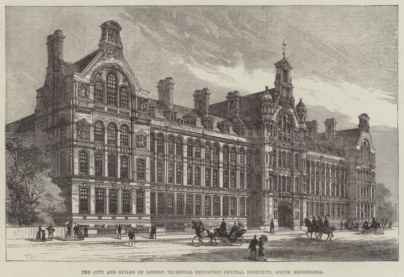 Il City and Guilds of London Technical Education Central Institute, South Kensington da Frank Watkins