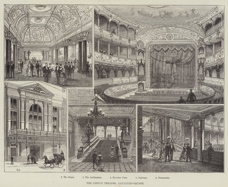 Il Teatro Empire, Leicester-Square da Frank Watkins
