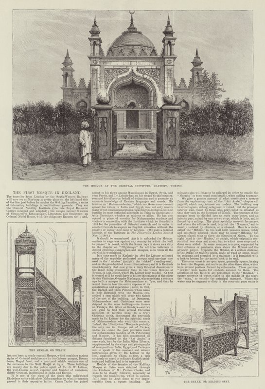 La prima moschea in Inghilterra da Frank Watkins