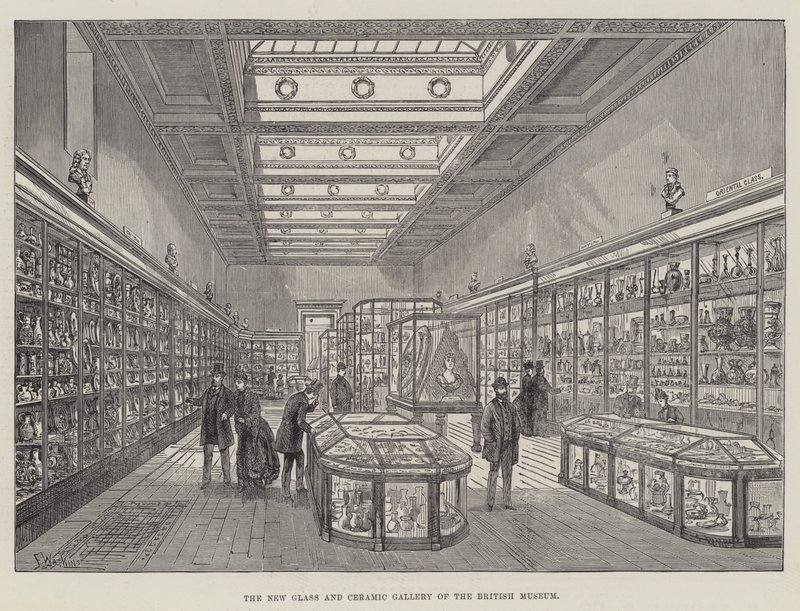 La nuova galleria di vetro e ceramica del British Museum da Frank Watkins