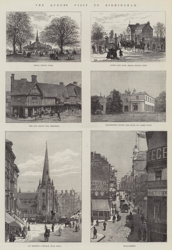 La visita della Regina a Birmingham da Frank Watkins