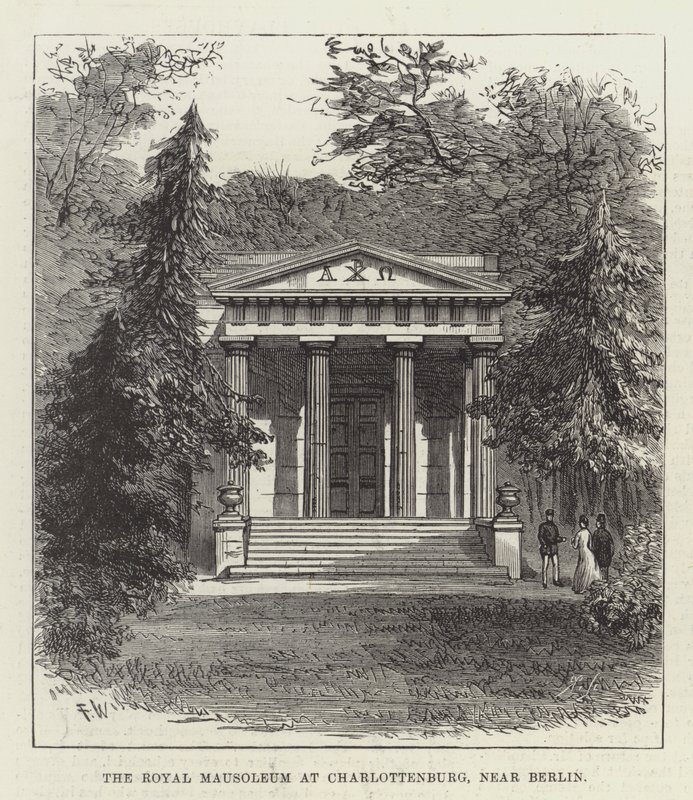 Il Mausoleo Reale a Charlottenburg, vicino a Berlino da Frank Watkins