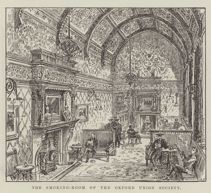 La sala fumatori dell