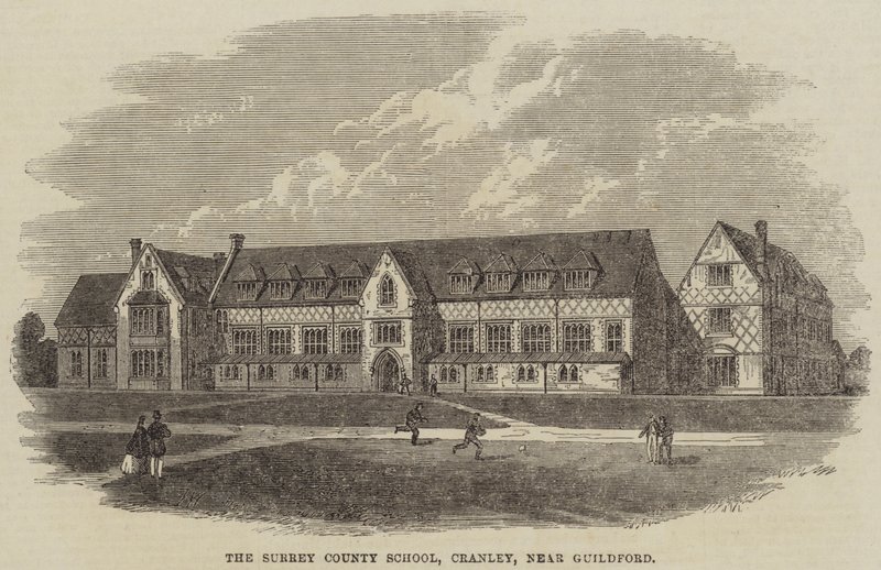 La scuola della contea di Surrey, Cranley, vicino a Guildford da Frank Watkins